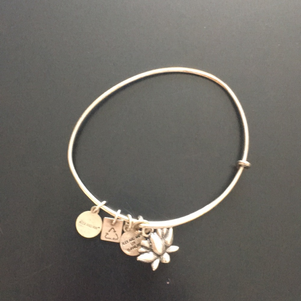 Alex and Ani lotus bracelet